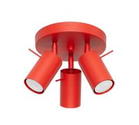 Sollux Lighting Ring plafonnier 3x10 W rouge SL.2192