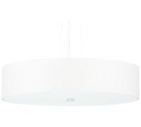Suspension Tissu Blanc E27 5 Skala
