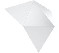 Applique GENERIQUE Applique murale SOLIDO acier blanc 2 ampoules