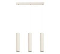 Sollux Lighting Karbon lampe suspendue 3x10 W beige SL.1594
