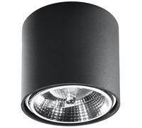 Sollux Lighting Tiube plafonnier 1x40 W noir SL.0697