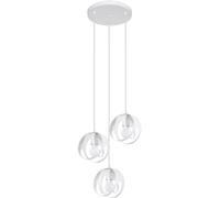 Sollux Lighting Tulos lampe suspendue 3x60 W blanc SL.1084
