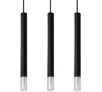 Sollux Lighting Wezyr lampe suspendue 3x40 W noir SL.0962