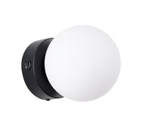 SOLLUX lighting YOLI Lampe murale moderne - Luminaire polyvalent - G9, max 8W LED, ~230V, 50Hz, IP20 - Ampoule non incluse - 1x Source de lumière - 14x12x12cm, Noir