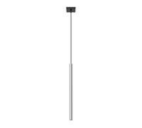 Sollux Pastelo Plafonnier suspendu moderne et fin, chromé, 1x G9