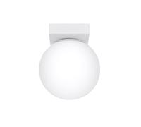 Plafonnier Acier Blanc G9 1 Yoli