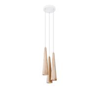 Sollux Sula Plafonnier Suspendu Cluster Bois Naturel