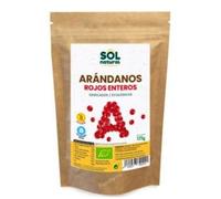 SOLNATURAL Canneberges du Canada Bio Sans Sucre 125g