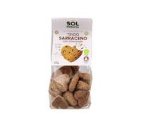 SOLNATURAL Cœurs de Sarrasin Choco au Sirop de Maïs Bio - Vegan sans Sucres Ajoutés