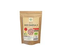 SOLNATURAL MIX OMEGA 3 lino-chia molidas - complément spécialisé pour soutenir l’organisme, favorise le bien-être lorsqu’il est utilisé de façon continue, contenance 3 l et est conçu pour offrir un gr