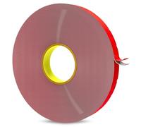 SOLNIT Ruban de montage double face résistant, imperméable, adhésif de montage puissant, décoration pour maison, bureau, voiture, verre, panneau, mur, fabriqué avec 3 M 4229P 5 mm x 33 m