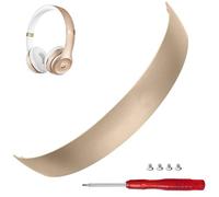 Solo 3 Bandeau identique à l'OEM Solo 2 Arch Band Accessoires de rechange pour casque Beats by Dr Dre Solo 3 sans fil/A1796 et Solo 2 filaire/sans fil (B0518/B0534) (doré)