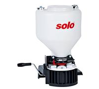 Solo 421 9 kg Capacité Épandeur Manuel avec Sangle réglable et Manuel à manivelle - Rouge