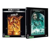 Solo : A Star Wars Story [4K Ultra-HD Blu-Ray Bonus] & Rogue One : A Star Wars Story Blu-Ray Bonus [Blu-ray + Blu-ray bonus]