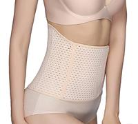 SOLO ACTFIT Ceinture Post-Partum, Ceinture Ajustable Respirante pour Femmes, Support Post-Partum C-Section Ceinture de Récupération, Corset Abdominale Minceur Shapewear, Couleur Beige