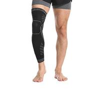 SOLO ACTFIT Genouillère de Compression Manchon de Jambe Pleine Longueur, Jambiere Cycliste Antidérapant et Respirante pour Sports, Course, Cyclisme, Jogging Fitness Basketball