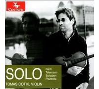 Solo: Bach, Telemann, Schubert, Piazzolla
