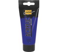 Solo Goya Acrylic, Tube De 100 Ml En Violet, Peinture Acrylique Crémeuse Polyvalente De Qualité Étude, À Base D'eau, Séchage Rapide Et Mat