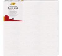 Solo Goya Basic Line 62020 Toile En Coton 4 Couches D'apprêt Idéal Pour Les Peintures À L'huile, Acrylique Et Gouache 20 X 20 Cm