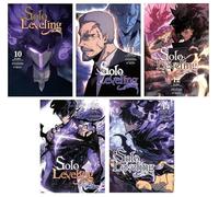 Solo Leveling (Comic) Series 5-Book Collection Set (Vol.10 to Vol.14) - Epic Power Ascension, Dungeon Raids, and Shadow Monarch Saga