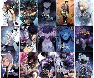 Solo Leveling Manga Series 14 Collection Books Set Vol 1-14 by Chugong