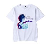 Solo Leveling Merch T-Shirts à Manches Courtes Garçon Fille Anime Col Rond Tees Tops