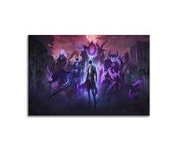 Solo Leveling Sung Jin Woo Anime Decorative Canvas Poster Peinture décorative Toile Art mural Salon Poster Chambre Peinture Art mural Impression d'image moderne Décoration de chambre familiale 40 x 61