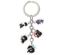 Solo Levelings Porte Clés À Cinq Caractères Anime Figurine Pendentifs Decoration Solo Levelings Accessoires Keychain, Acryl
