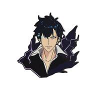 Solo Levelings SungJinWoo Badge Anime Figure Jin-Woo Cosplay Metal Badge Pins Décorations