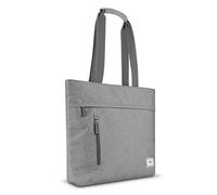 Solo New York Tote Bag for Women - Professional Handbag for Work & Travel, Laptop Purse with Padded Compartment, Front Zippered Pocket, Fits 11"-15.6" Computer - Re:Store, Gray