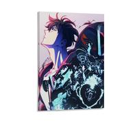 Solo Poster Leveling Bande dessinée Fantasy Anime Vintage Music Peinture décorative sur toile Art mural pour salon, chambre à coucher, art mural, impression d'image moderne, décoration de salle