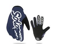 SOLO QUEEN Gants pour Sim-Racing | Karting | ATV | Jeux de Volant (Bleu,L)