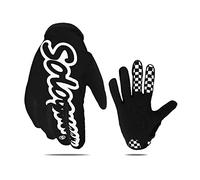SOLO QUEEN Gants pour Sim-Racing | Karting | ATV | Jeux de Volant (Noir,L)