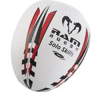Solo Skill Rugby Ball - Entraînement individuel ultime - Grip 3D - Pratiquez le rebond et la réception individuellement - Taille 3