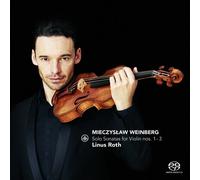 SOLO SONATAS FOR VIOLIN 1 - ROTH,LINUS - 3 SACD NEUF WEINBERG,MIECZYSLAW &