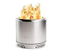 Solo Stove Brasero Bonfire et support 2.0 | Brasero portable de sans émission de fumée, Combustion naturelle du bois, Avec bac à cendres amovible, acier inoxydable, 49,5x44,5cm, 9 kg