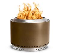 Solo Stove Brasero Yukon et Support 2.0 | Brasero de sans émission de fumée, Combustion Naturelle du Bois, avec bac à Cendres Amovible, Acier Inoxydable, 68,5 x 50,5 cm, 20 kg, Bronze