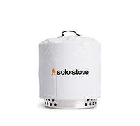 Solo Stove Housse de protection pour Ranger, accessoires pour brasero, étanche, polyester recouvert de PVC avec supports intérieurs en aluminium, ⌀ 45,5 cm, hauteur 38 cm, Blanc