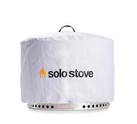 Solo Stove Housse de protection pour Yukon, accessoires pour brasero, imperméable, polyester recouvert de PVC avec supports intérieurs en aluminium, ⌀ 71 cm, hauteur 44,5 cm, blanc