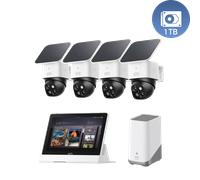 SoloCam S340 (pack de 4 caméras) + HomeBase S380 + Disque dur 1 To SoloCam S340 (pack de 4 caméras) + HomeBase S380 + Disque dur 1 To & Smart Display