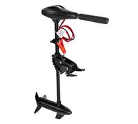 SOLOCJNL Moteur hors-bord pour bateaux, 40 lbs 12 V, moteur électrique refroidi à l'eau, moteur à brosse, moteur de bateau pour bateaux gonflables en caoutchouc pour la pêche