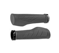 SOLODRIVE Poignées VTT à Design Ergonomique, Poignées Confortables pour Guidon, Verrouillage Uni-Lateral Antidérapant, Adaptables aux VTT, VAE, Hybrides et Trottinettes(Gris)
