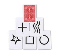 SOLOMAGIA Bicycle ESP Cards - 25 Cards Red Back - Tours et Magie Magique