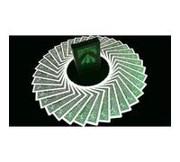 SOLOMAGIA Bicycle - MetalLux Foil Back - Emerald - Tours et Magie Magique