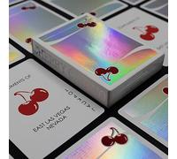 SOLOMAGIA Cherry Casino Sands Mirage (Holographic) Playing Cards