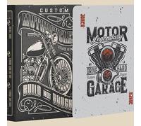 SOLOMAGIA Custom Motorcycles Playing Cards