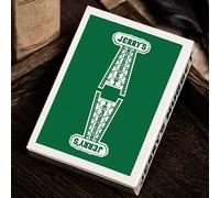 SOLOMAGIA Jerry's Nugget (Felt Green) Marked Monotone Playing Cards