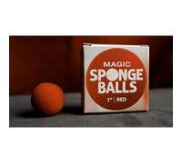SOLOMAGIA Magic Sponge Balls 4PK Red 1" by Murphy's Magic