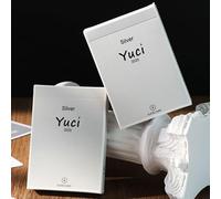 SOLOMAGIA Mazzo di Carte Yuci Silver Playing Cards by TCC