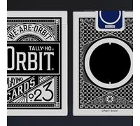 SOLOMAGIA Orbit Tally Ho Circle Back (Black) Playing Cards